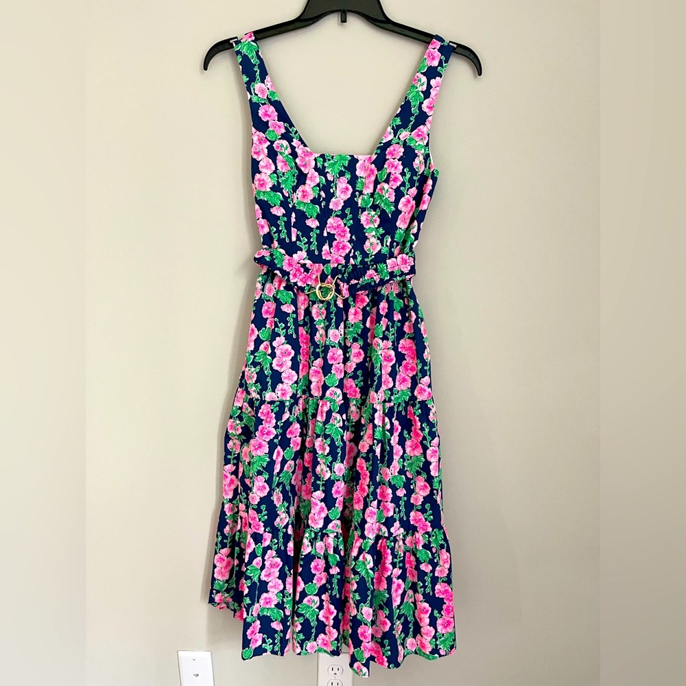 Lilly Pulitzer Mckinnon midi dress (Worn once)